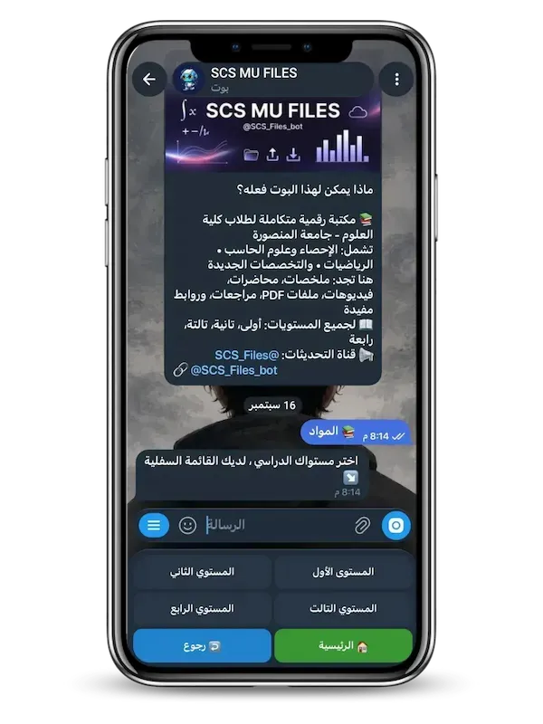 اختيار المستوى الدراسي